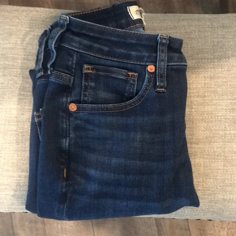 Madewell skinny dark jeans. Size 23. Curvy high rise. Excellent condition